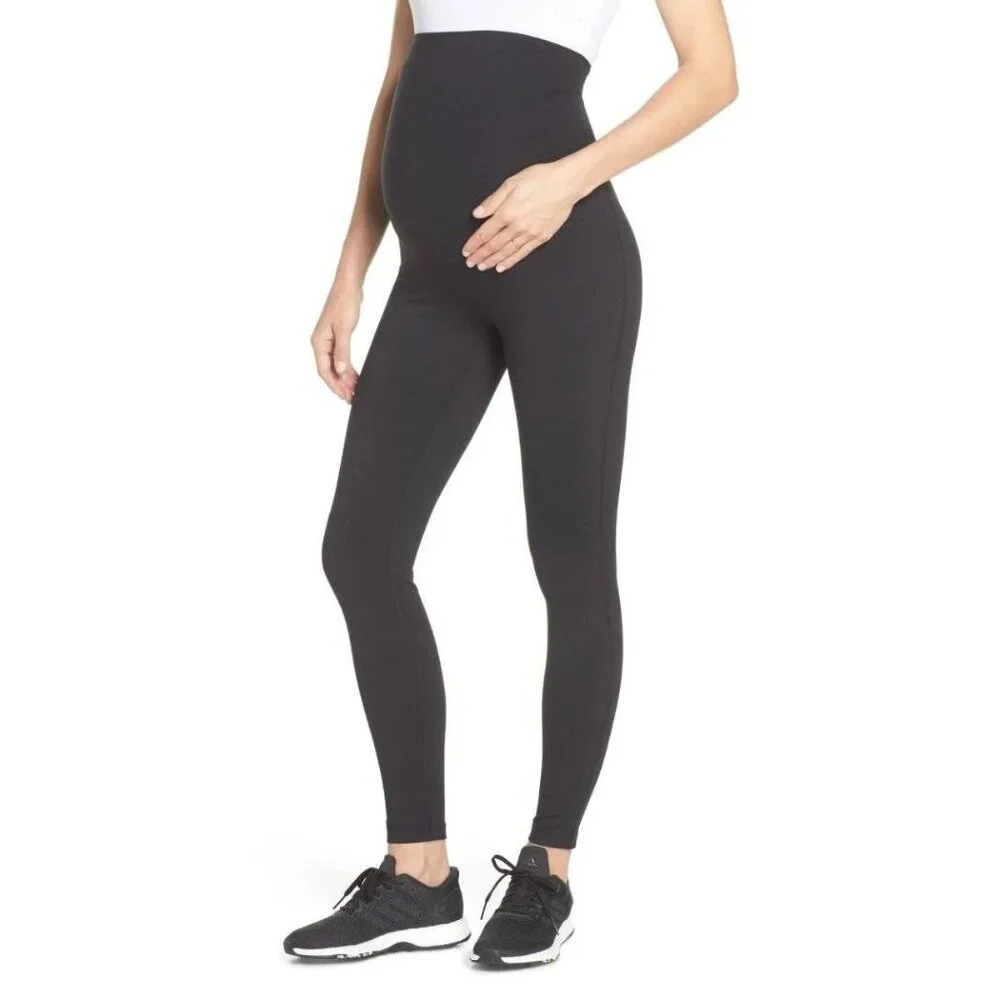 🆕ZELLA Mamasana Maternity Leggings Black X-Small 0-2 - Picture 1 of 16
